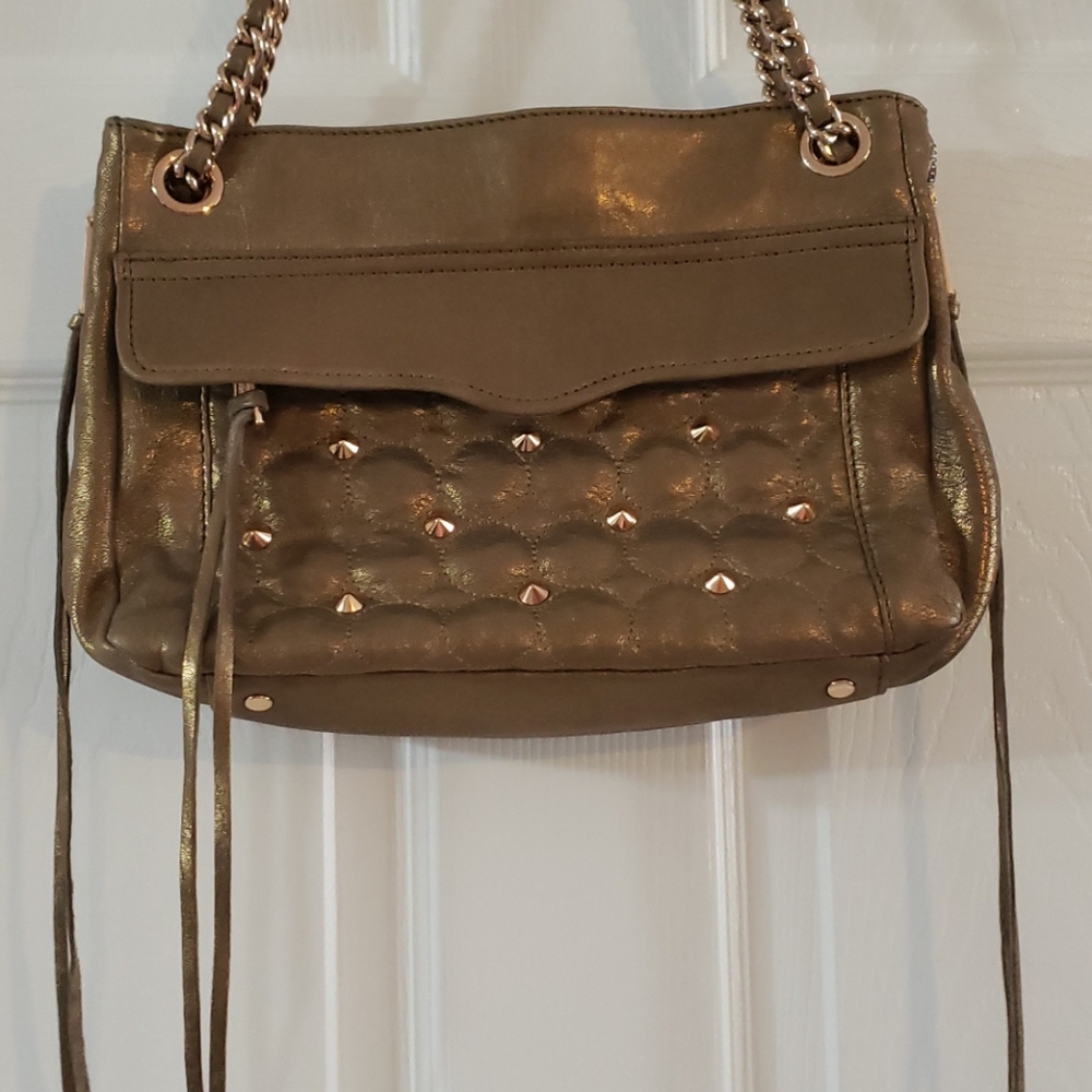 Rebecca Minkoff Copper Studded Affair Swing Bag - Picture 4 of 16